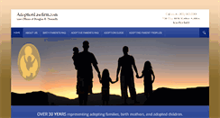 Desktop Screenshot of adoptionlawfirm.com